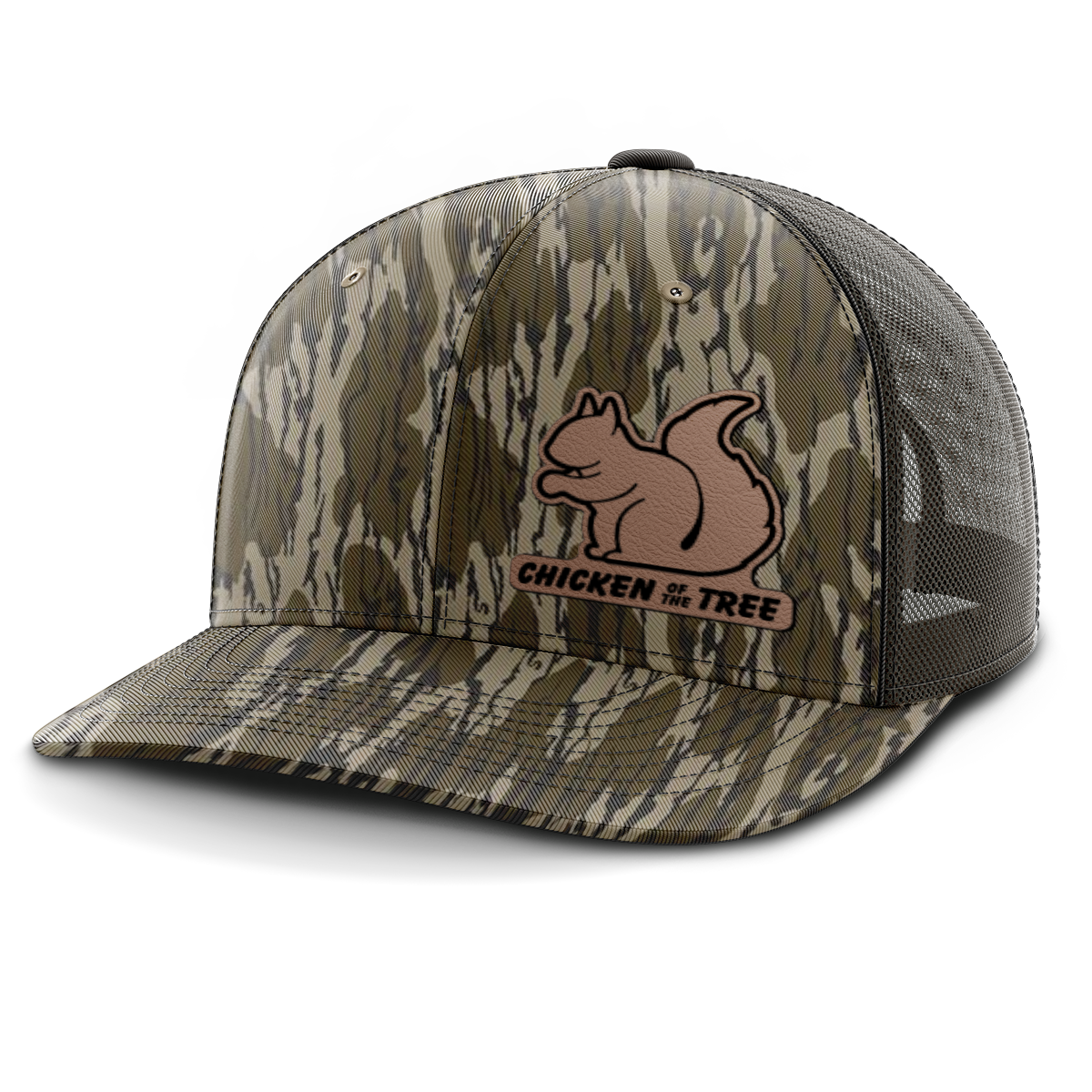 Chicken of the Tree, Squirrel Hunting, Leather Patch Hat