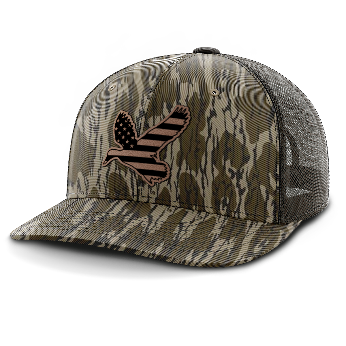 Duck Flag, Duck Hunting, Leather Patch Hat