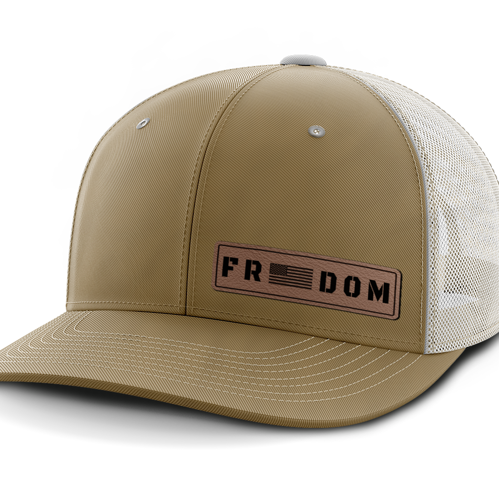 Freedom, Leather Patch Hat