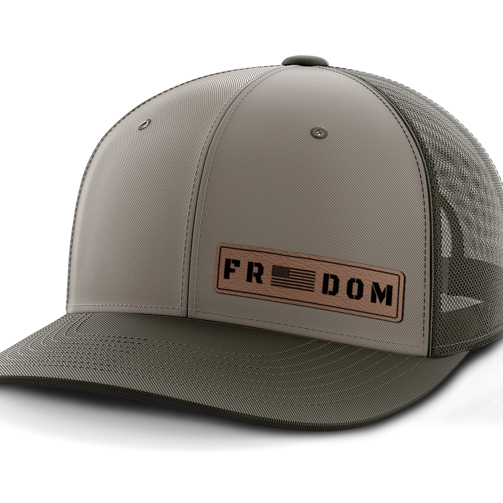 Freedom, Leather Patch Hat
