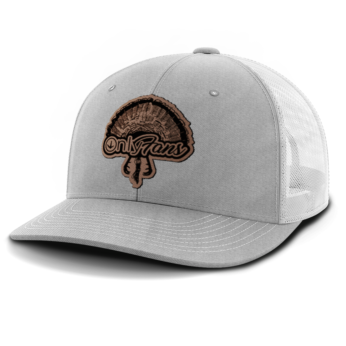 Only Fans, Turkey Hunting, Leather Patch Hat