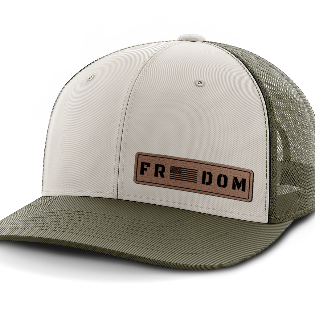 Freedom, Leather Patch Hat
