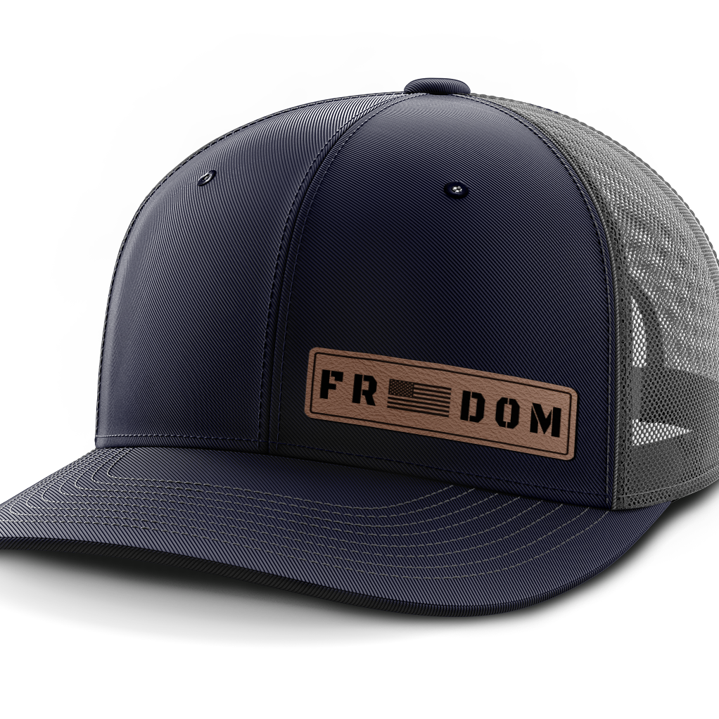 Freedom, Leather Patch Hat