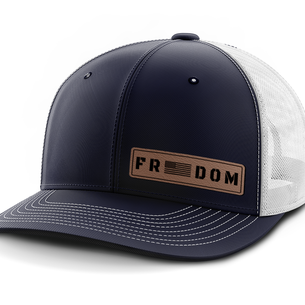 Freedom, Leather Patch Hat