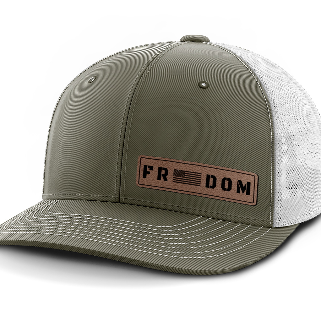 Freedom, Leather Patch Hat