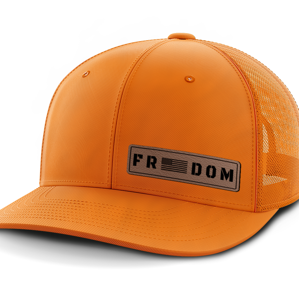 Freedom, Leather Patch Hat