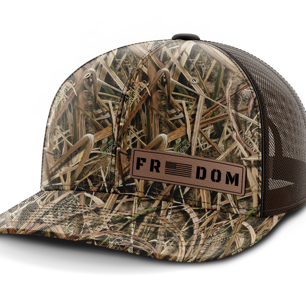 Freedom, Leather Patch Hat