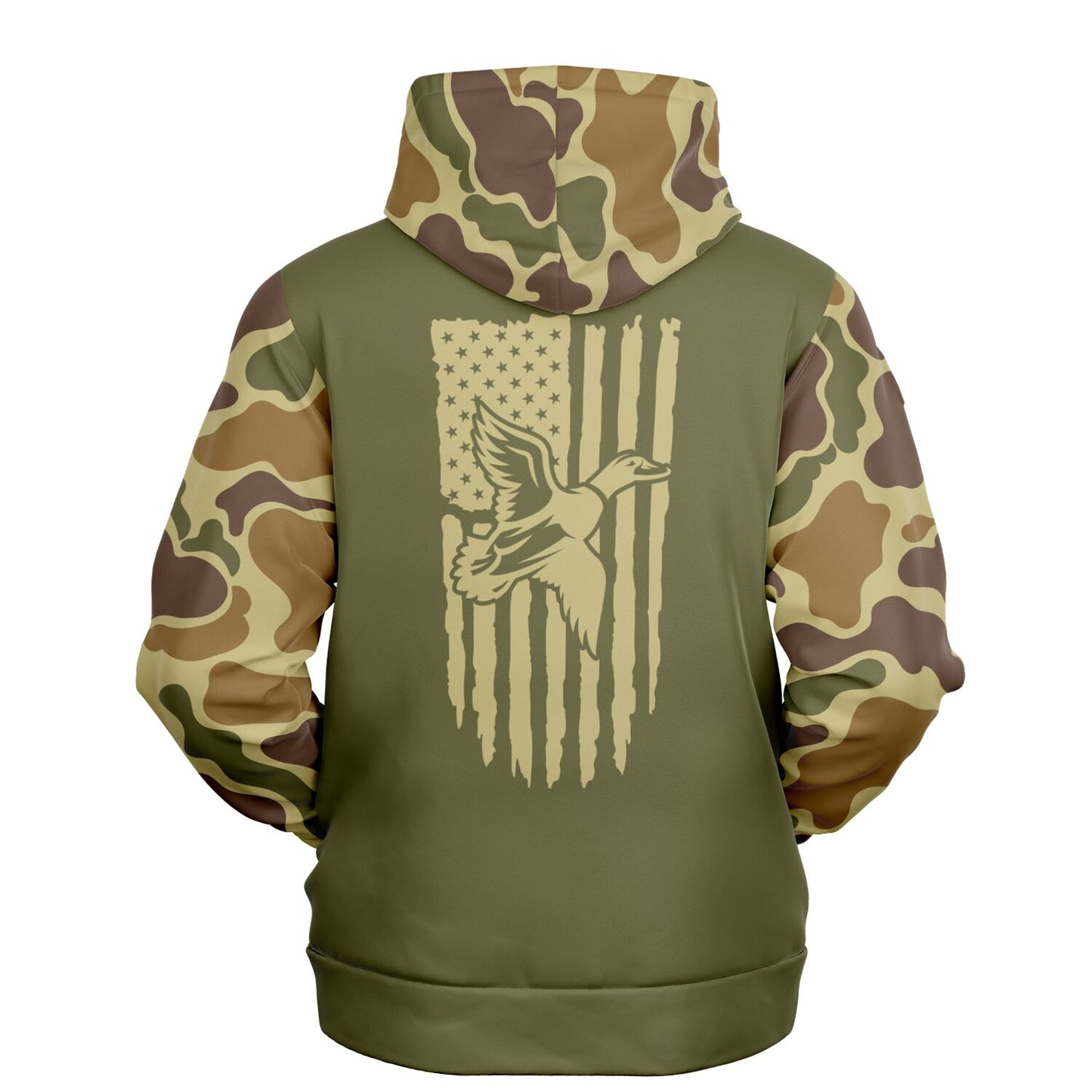 Duck Around and Find Out Retro Camo Duck Hunting Hoodie