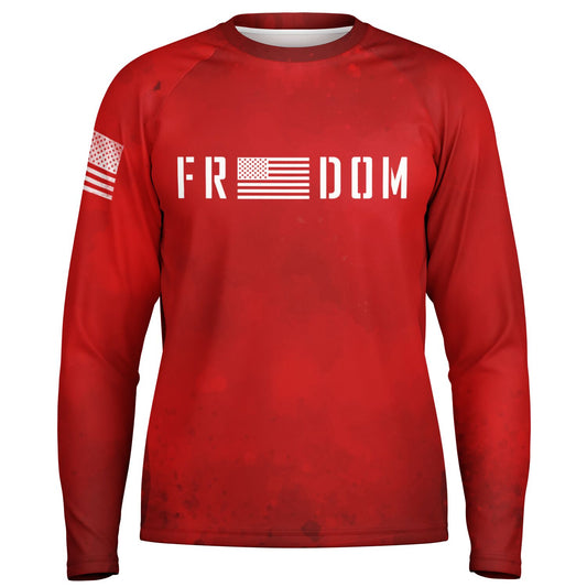 Freedom UPF40 Long Sleeve Patriotic Tee