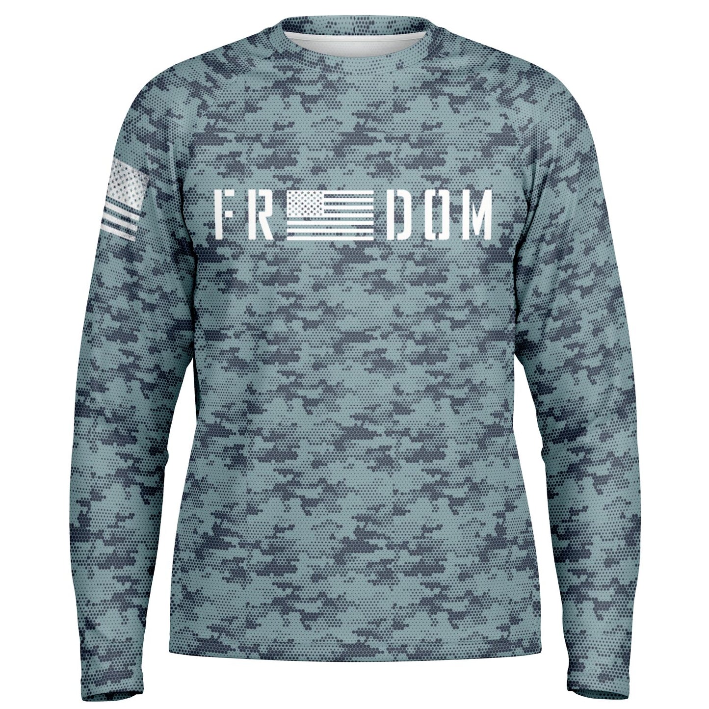 Freedom UPF40 Long Sleeve Patriotic Tee