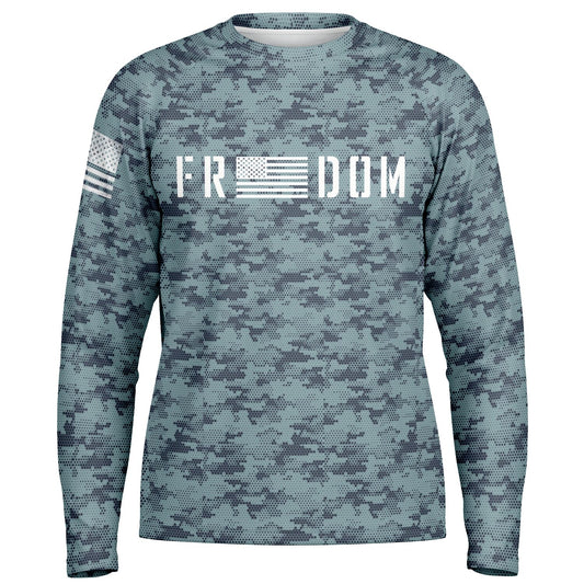 Freedom UPF40 Long Sleeve Patriotic Tee