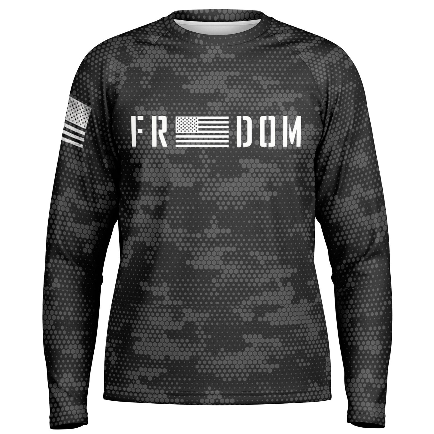 Freedom UPF40 Long Sleeve Patriotic Tee