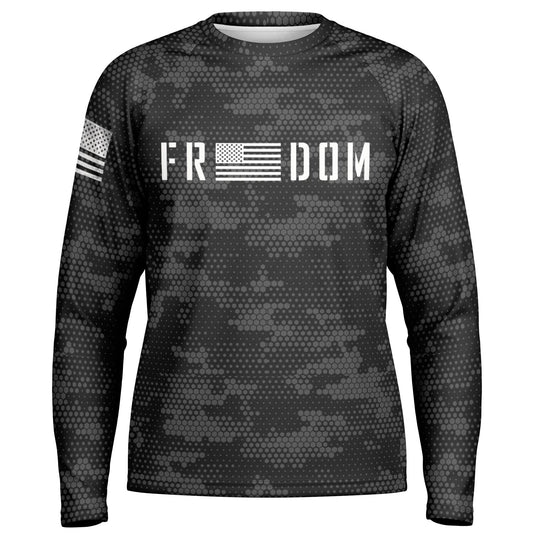 Freedom UPF40 Long Sleeve Patriotic Tee