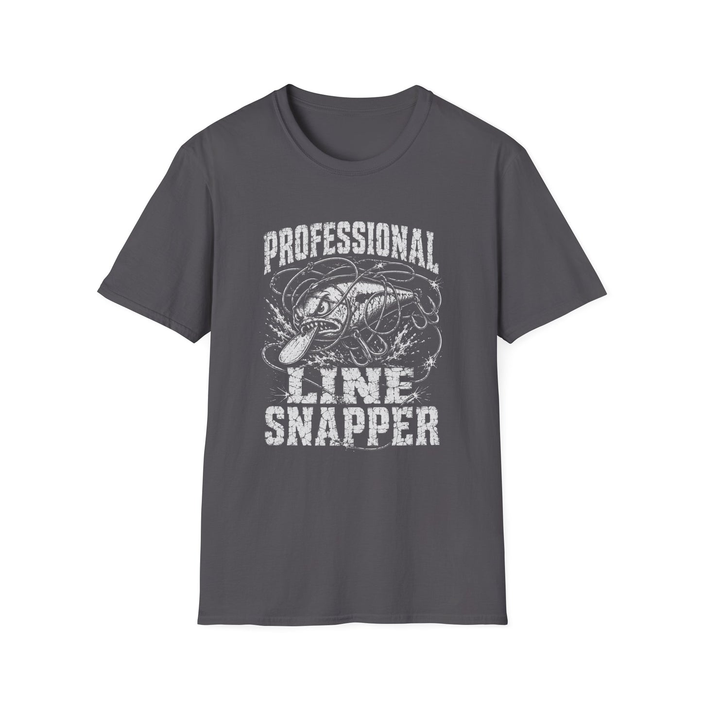 Professional Line Snapper Fishing Softstyle T-Shirt