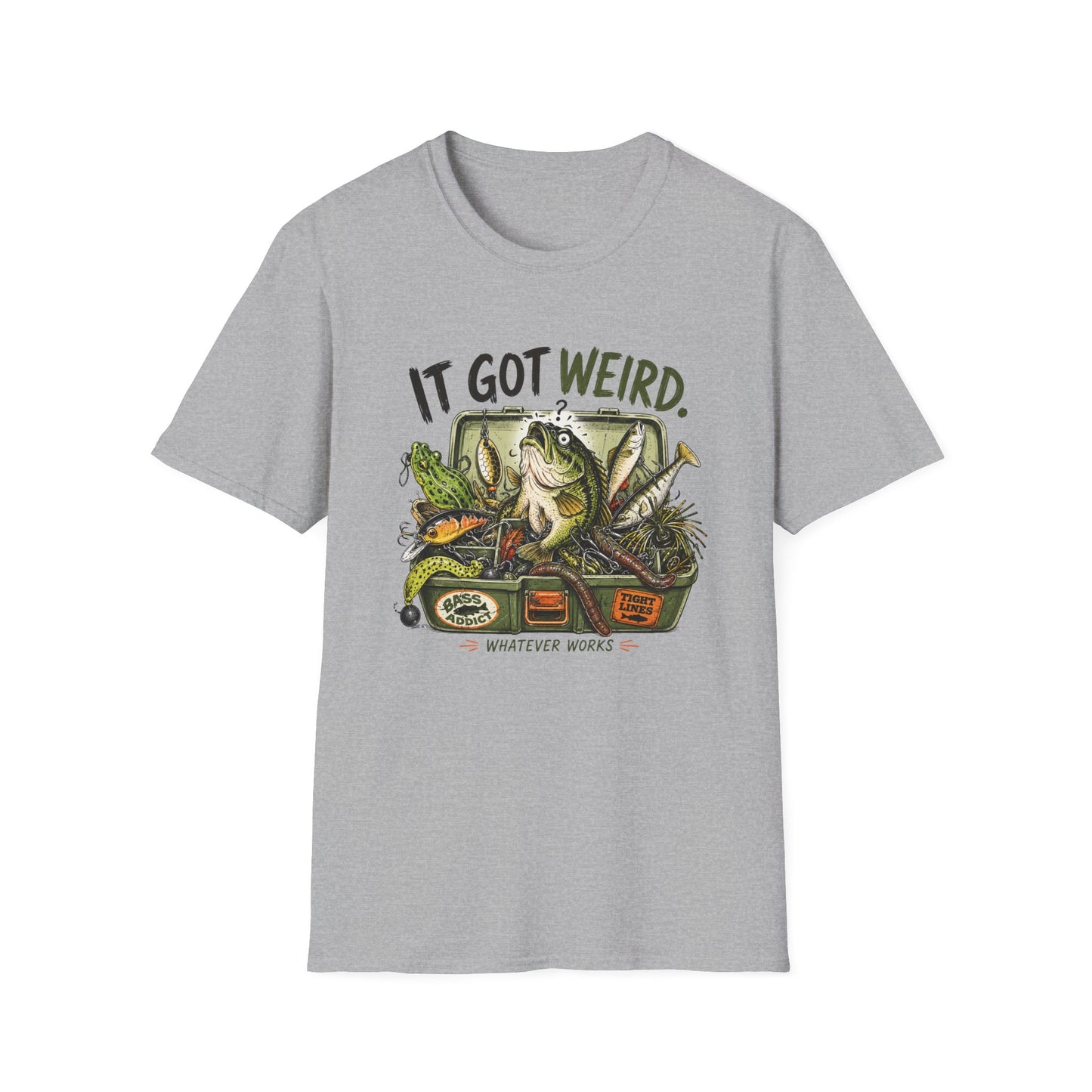 It Got Weird Fishing Softstyle T-Shirt