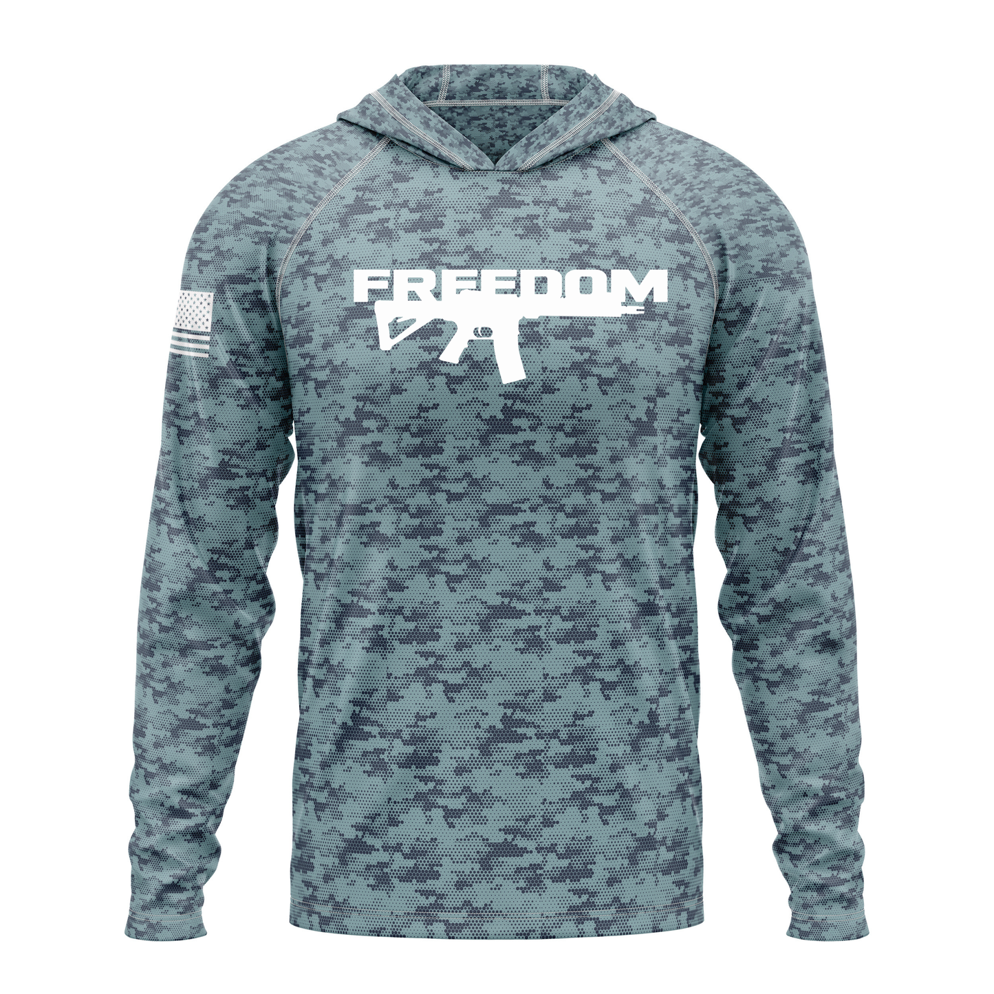 Freedom SPF50 Patriotic Performance Hoodie