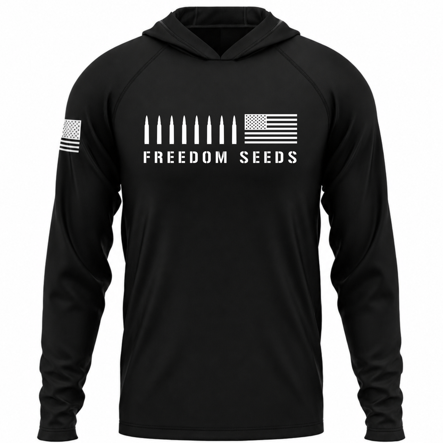 Freedom Seeds Patriotic Performance Hoodie