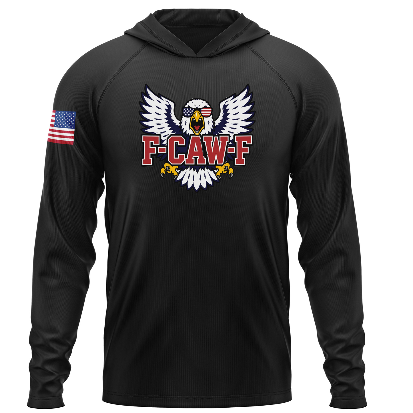 F-CAW-F Patriotic Performance Hoodie