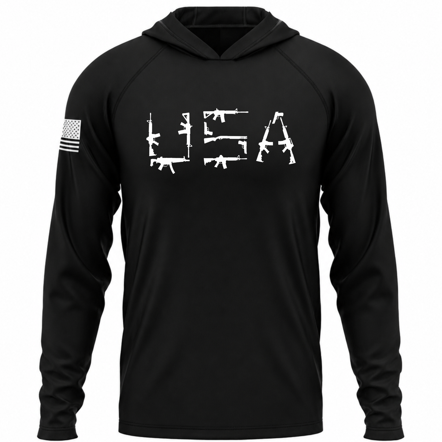 USA Patriotic Performance Hoodie