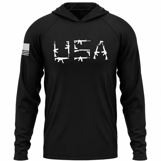 USA Patriotic Performance Hoodie