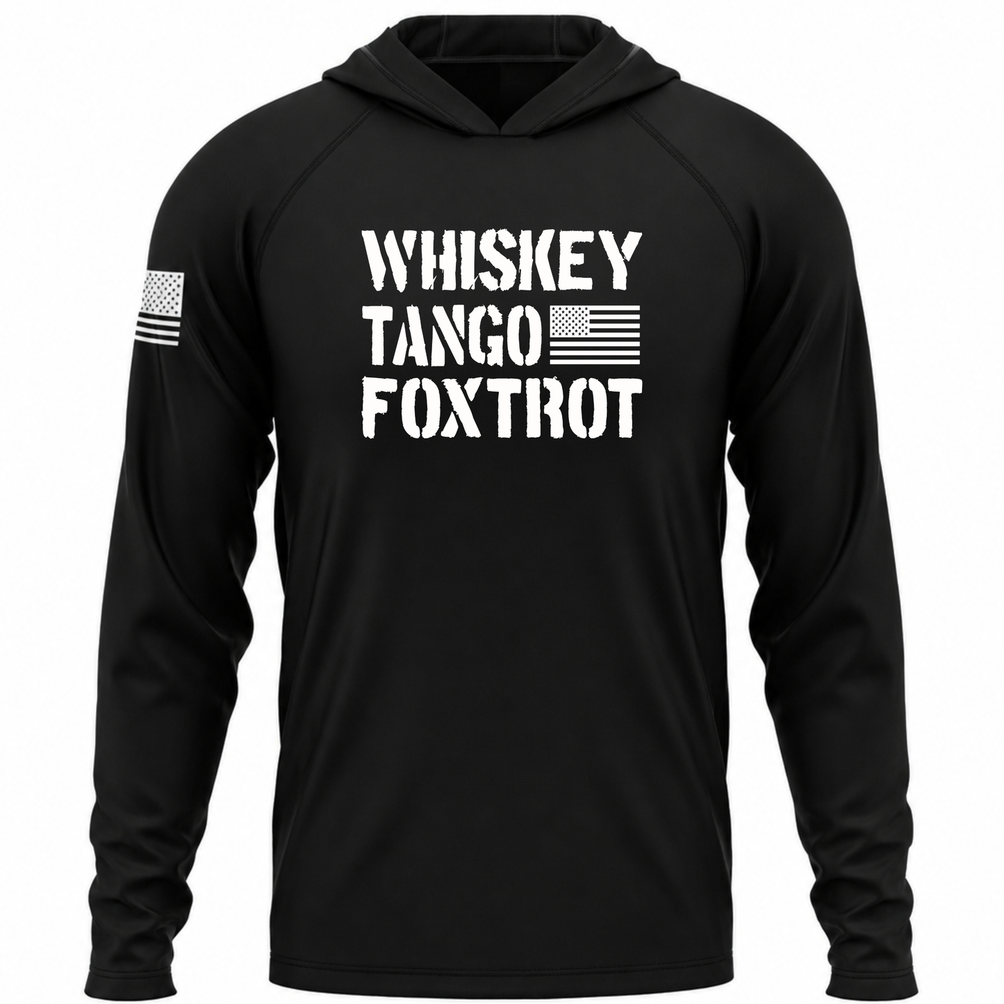 WTF Patriotic Performance Hoodie