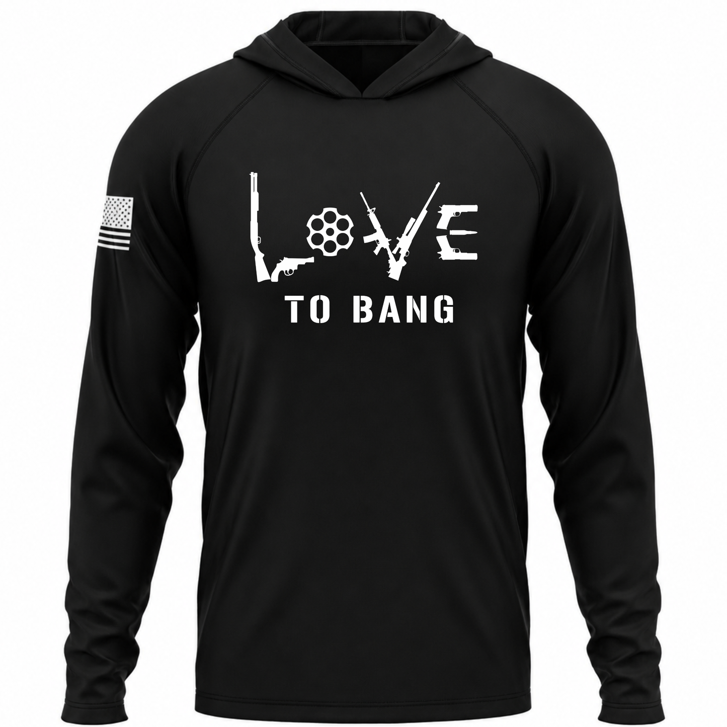 Love To Bang Patriotic Performance Hoodie