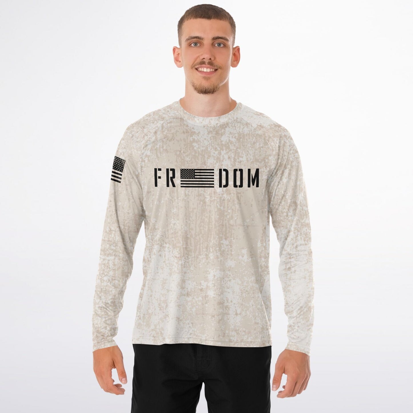 Freedom UPF40 Long Sleeve Patriotic Tee