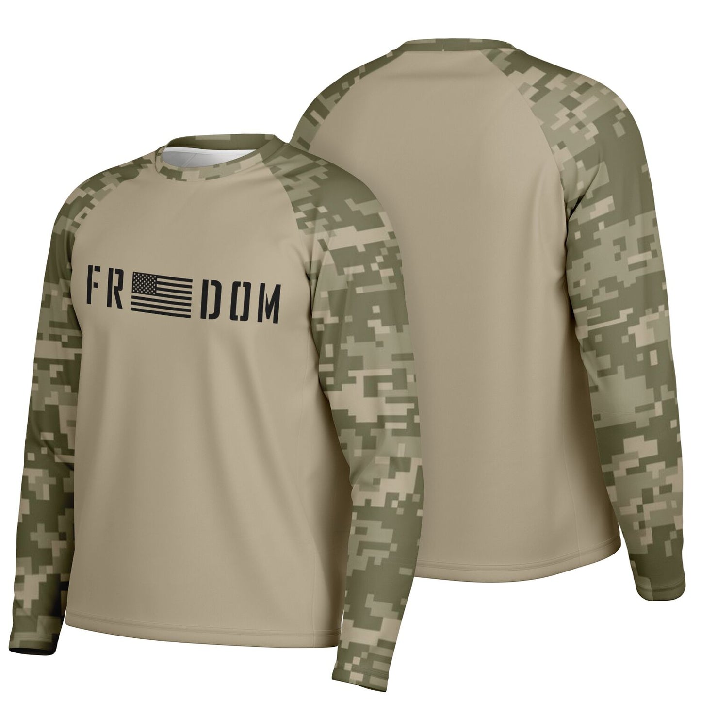 Freedom UPF40 Long Sleeve Patriotic Tee
