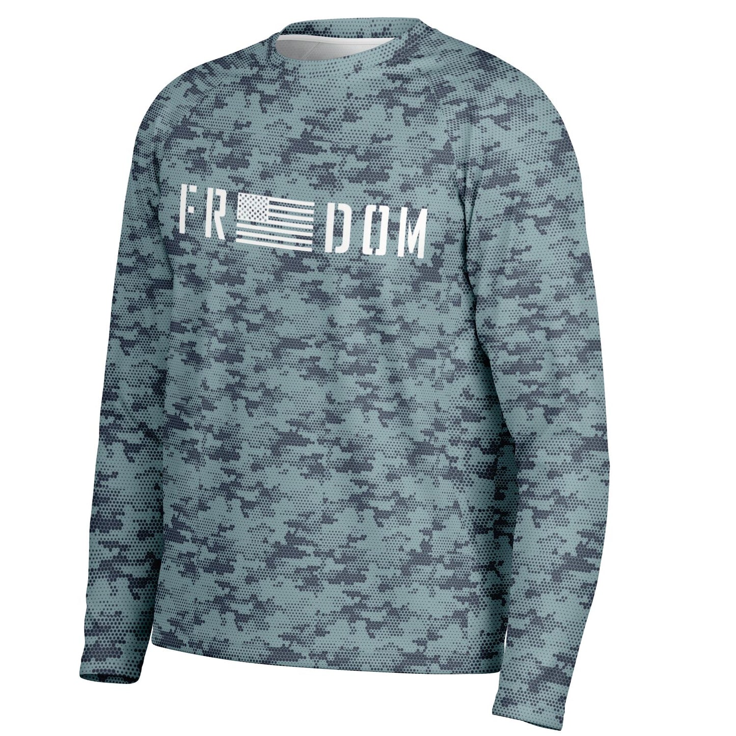 Freedom UPF40 Long Sleeve Patriotic Tee