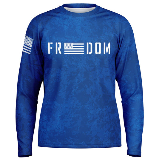 Freedom UPF40 Long Sleeve Patriotic Tee