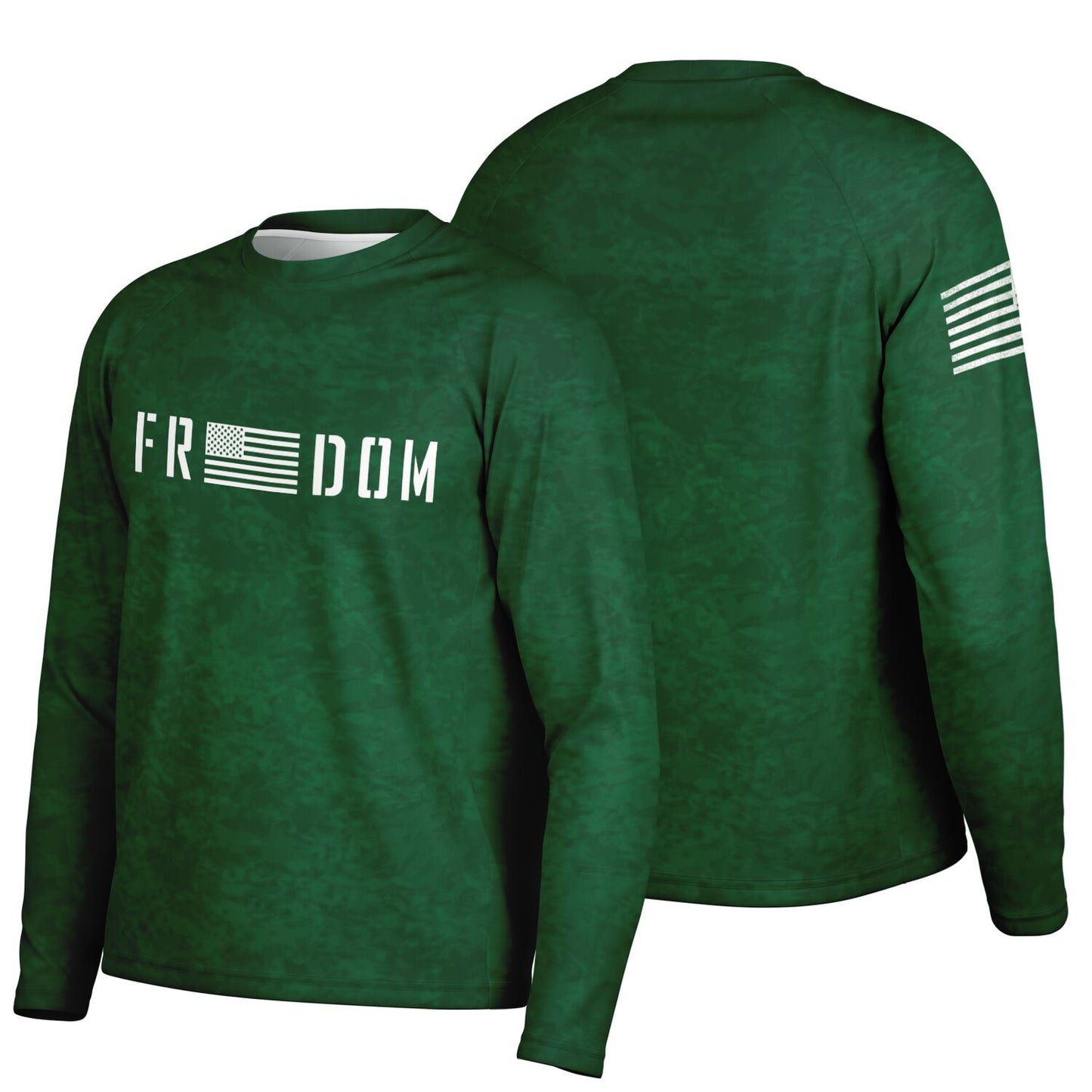 Freedom UPF40 Long Sleeve Patriotic Tee