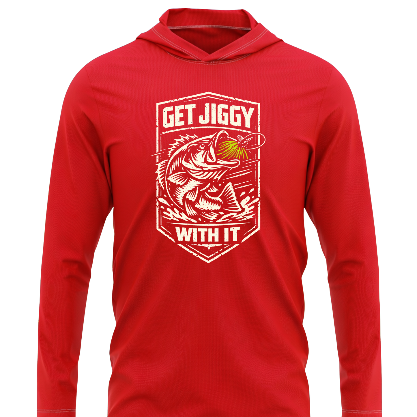 Get Jiggy With It SPF50 Performance Fishing Hoodie