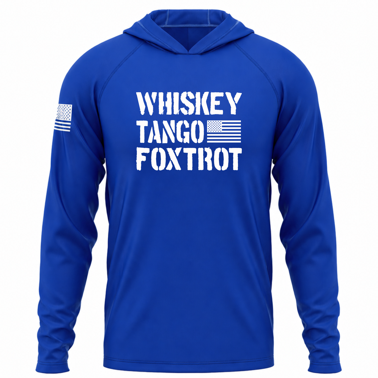WTF Patriotic Performance Hoodie