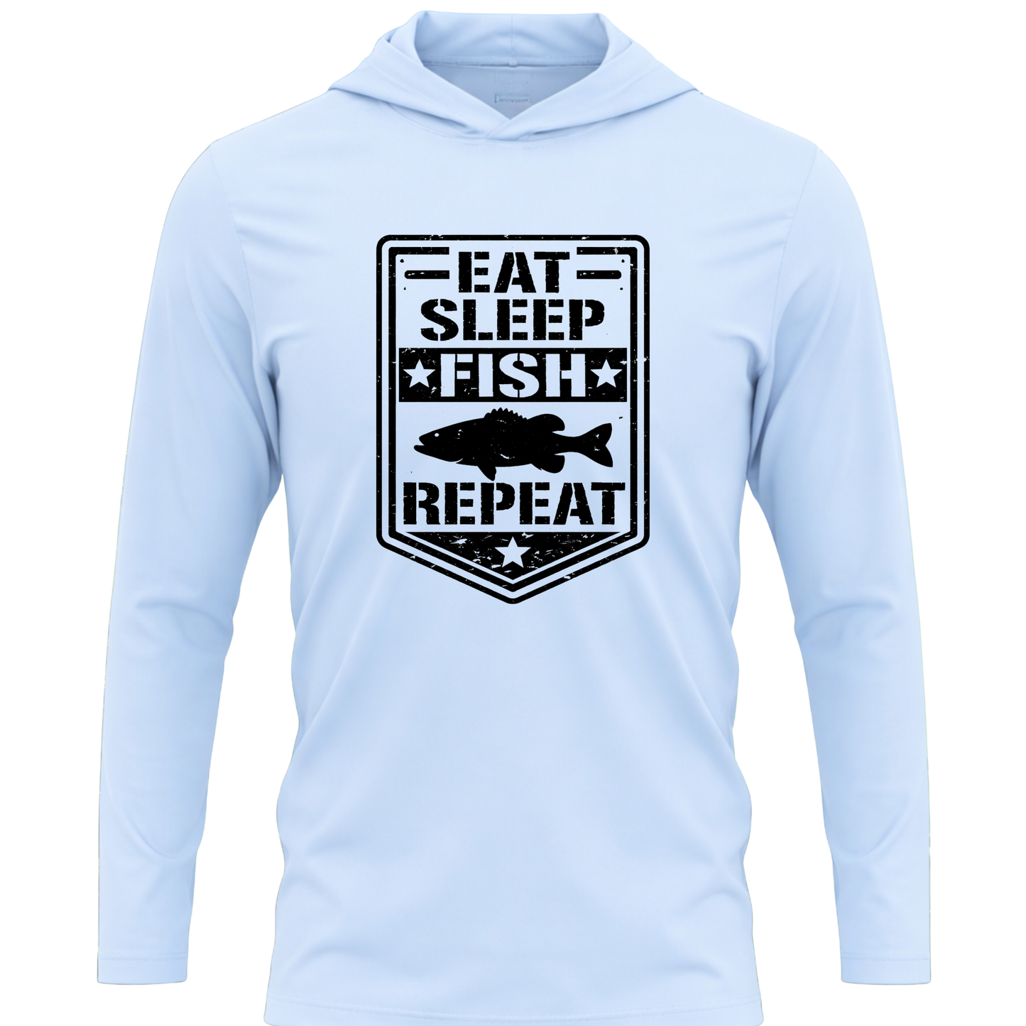 Eat Sleep Fish Repeat SPF50 Performance Fishing Hoodie