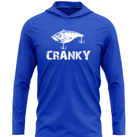 Cranky Crankbait SPF50 Lightweight Fishing Hoodie