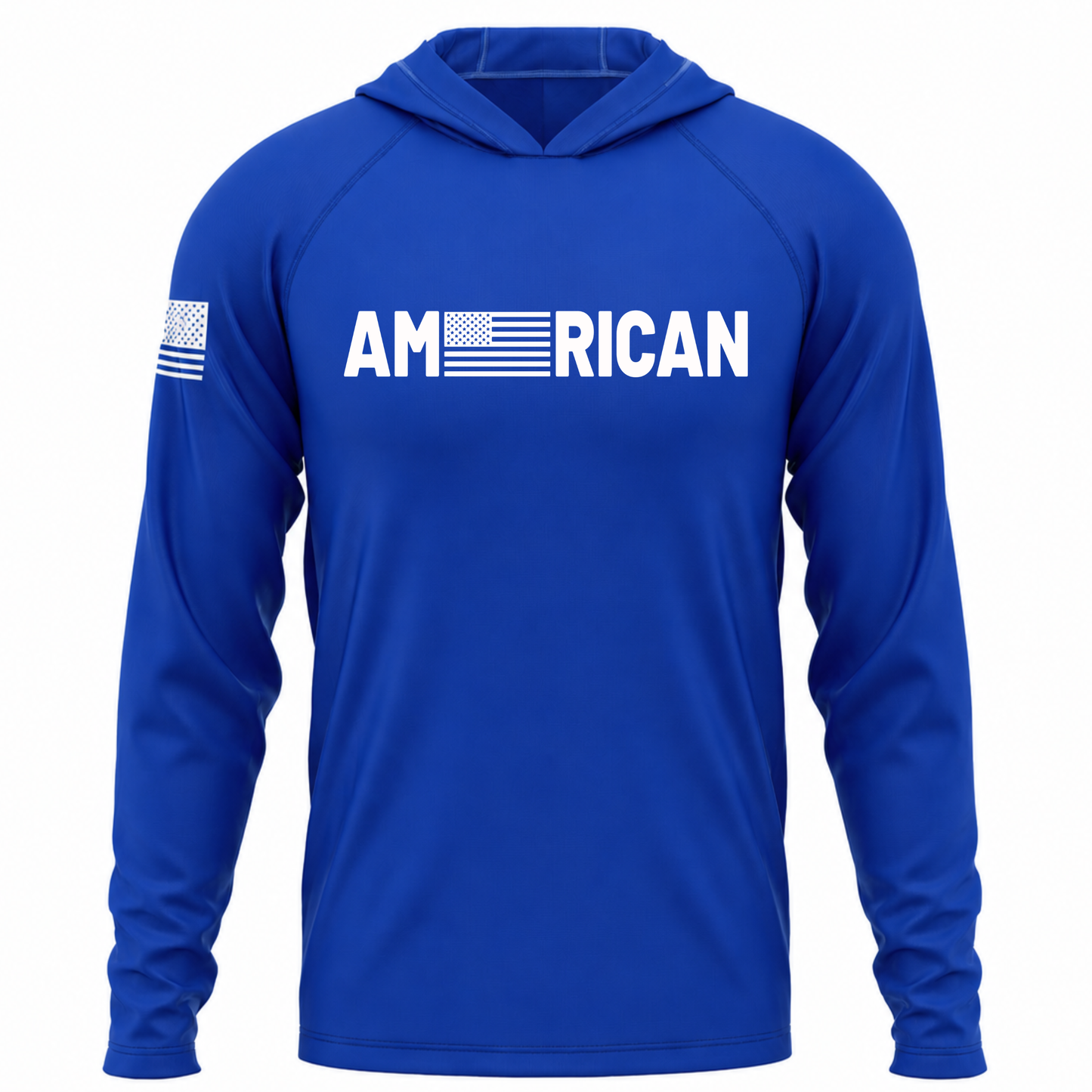 American Patriotic Performance Hoodie