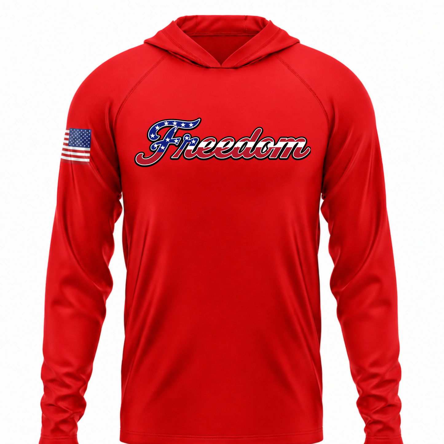 Freedom USA Patriotic Performance Hoodie