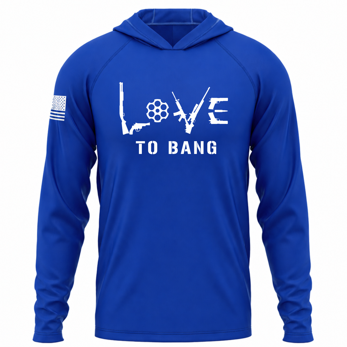 Love To Bang Patriotic Performance Hoodie