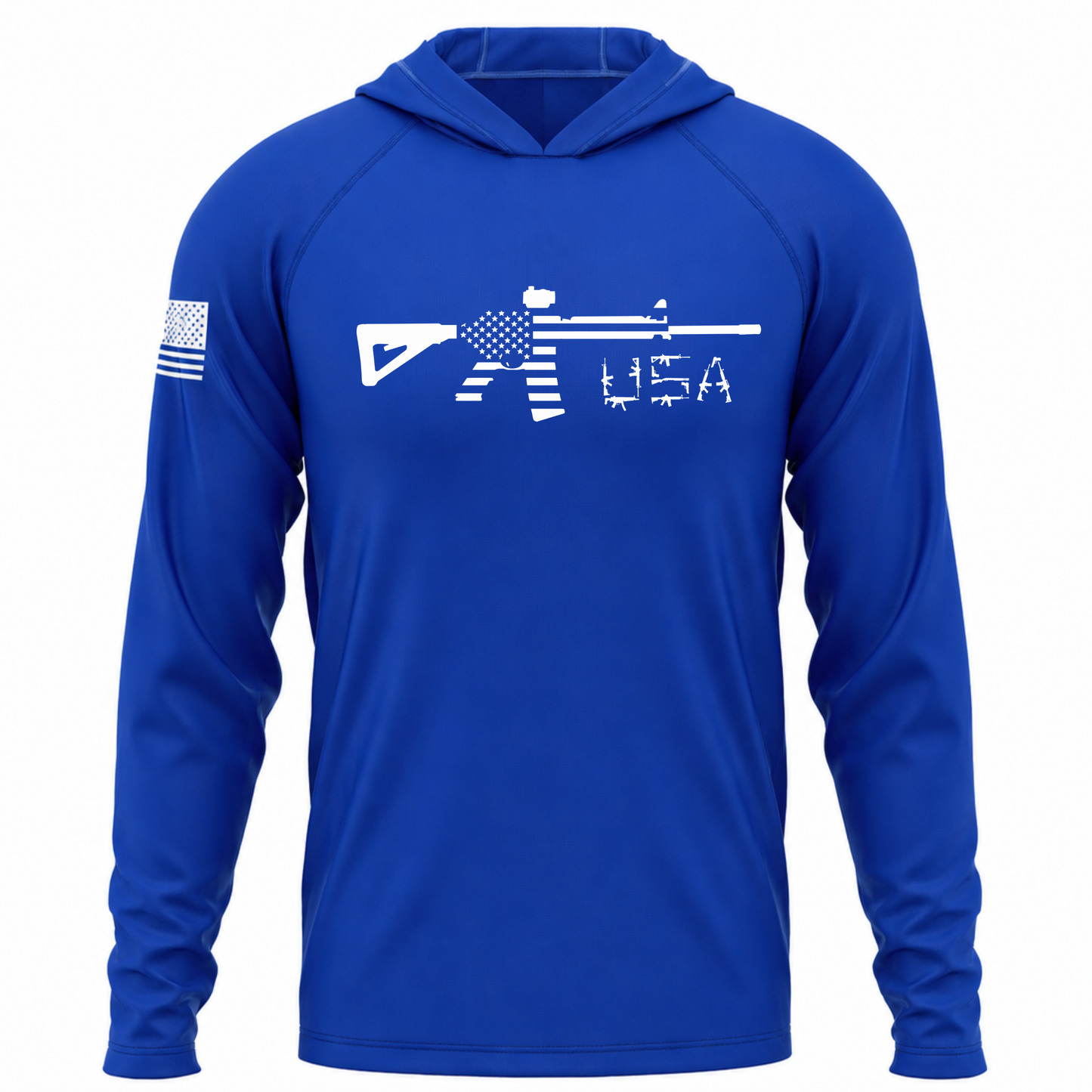 AR USA Patriotic Performance Hoodie