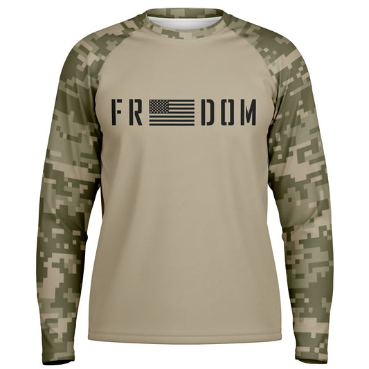 Freedom UPF40 Long Sleeve Patriotic Tee
