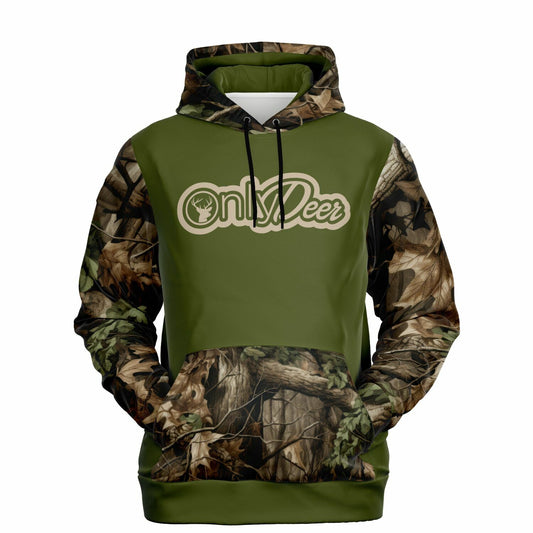 Only Deer Deer Hunting Hoodie (Green)