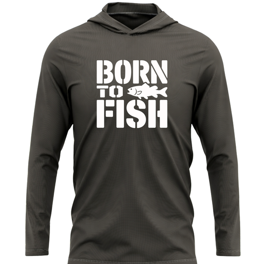 Born To Fish SPF50 Performance Fishing Hoodie