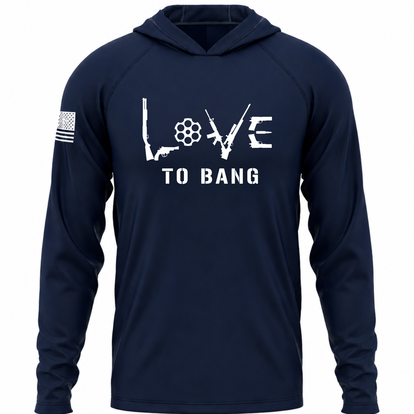 Love To Bang Patriotic Performance Hoodie