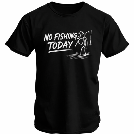 No Fishing Today Fishing Softstyle T-Shirt