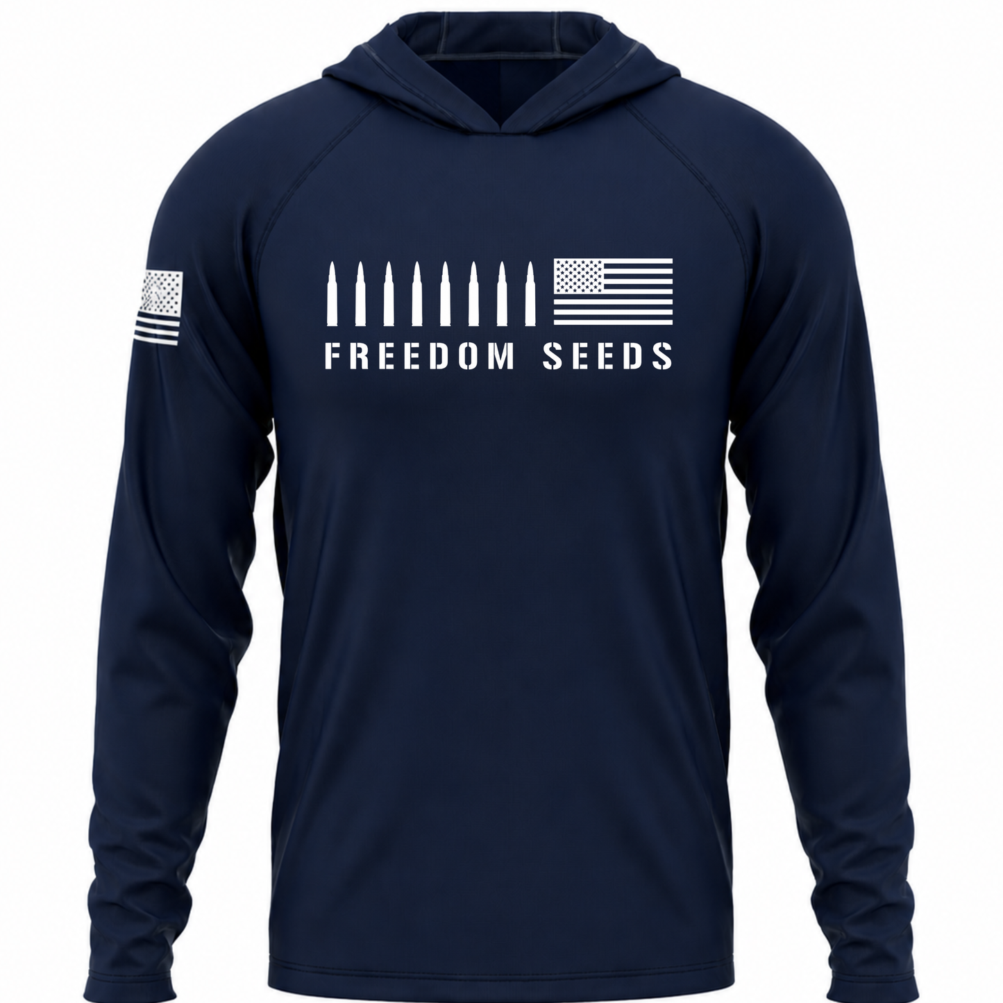 Freedom Seeds Patriotic Performance Hoodie