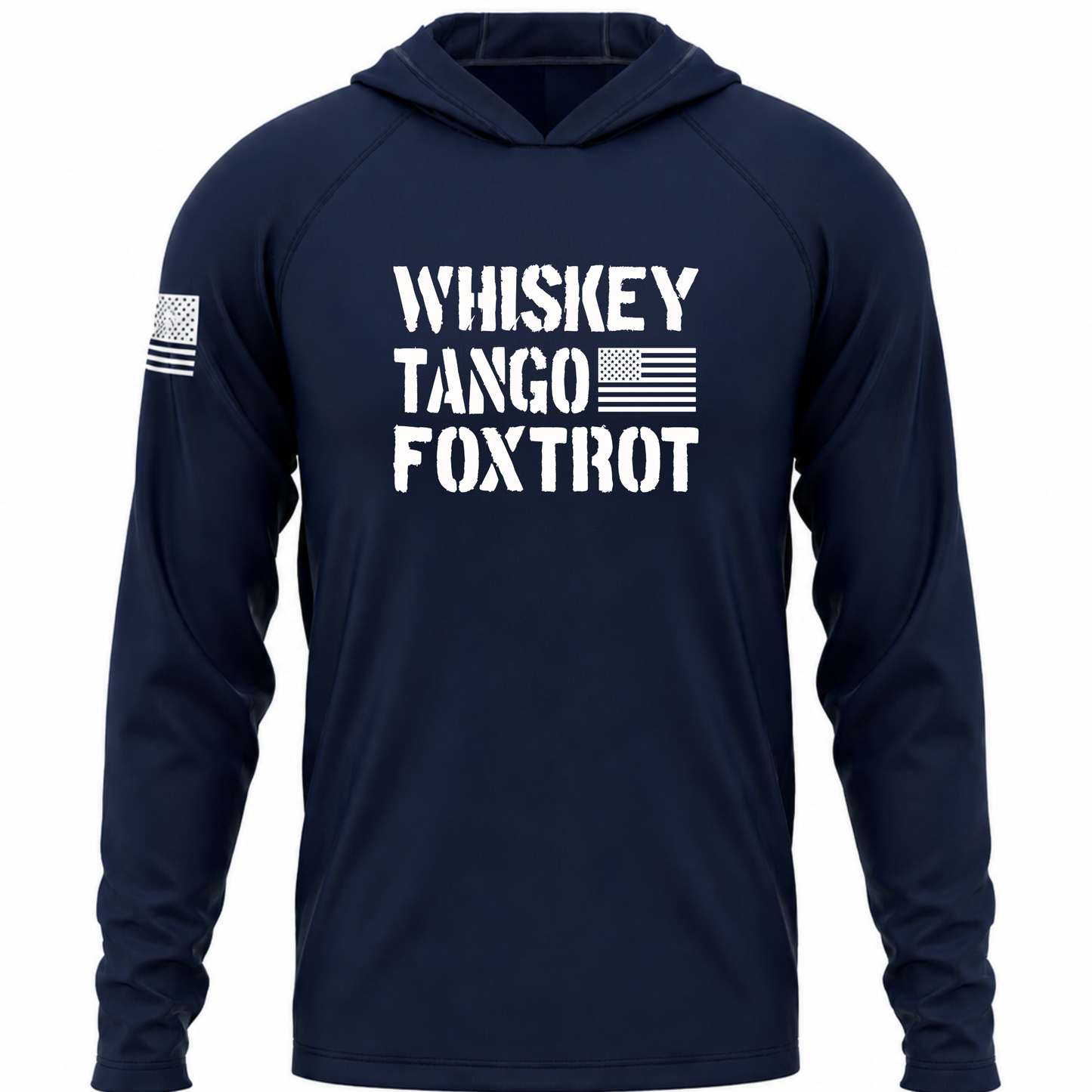 WTF Patriotic Performance Hoodie