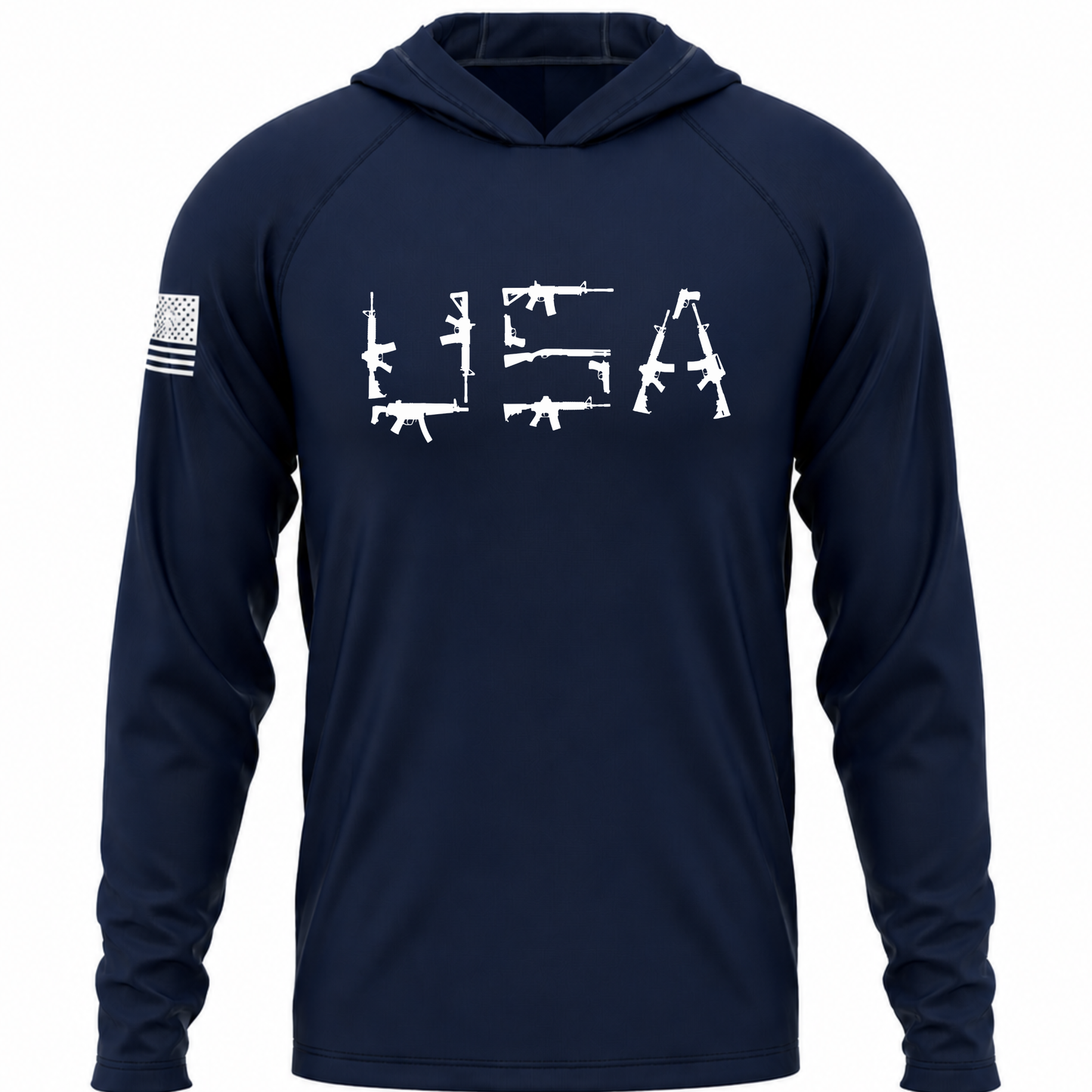 USA Patriotic Performance Hoodie