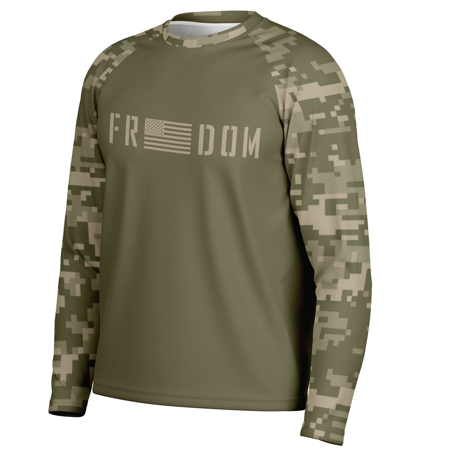 Freedom UPF40 Long Sleeve Patriotic Tee
