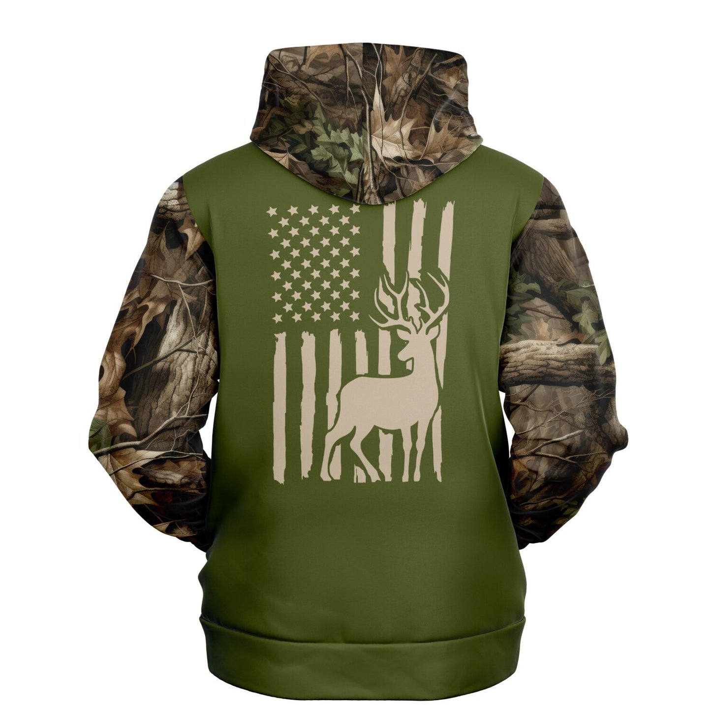 Only Deer Deer Hunting Hoodie (Green)