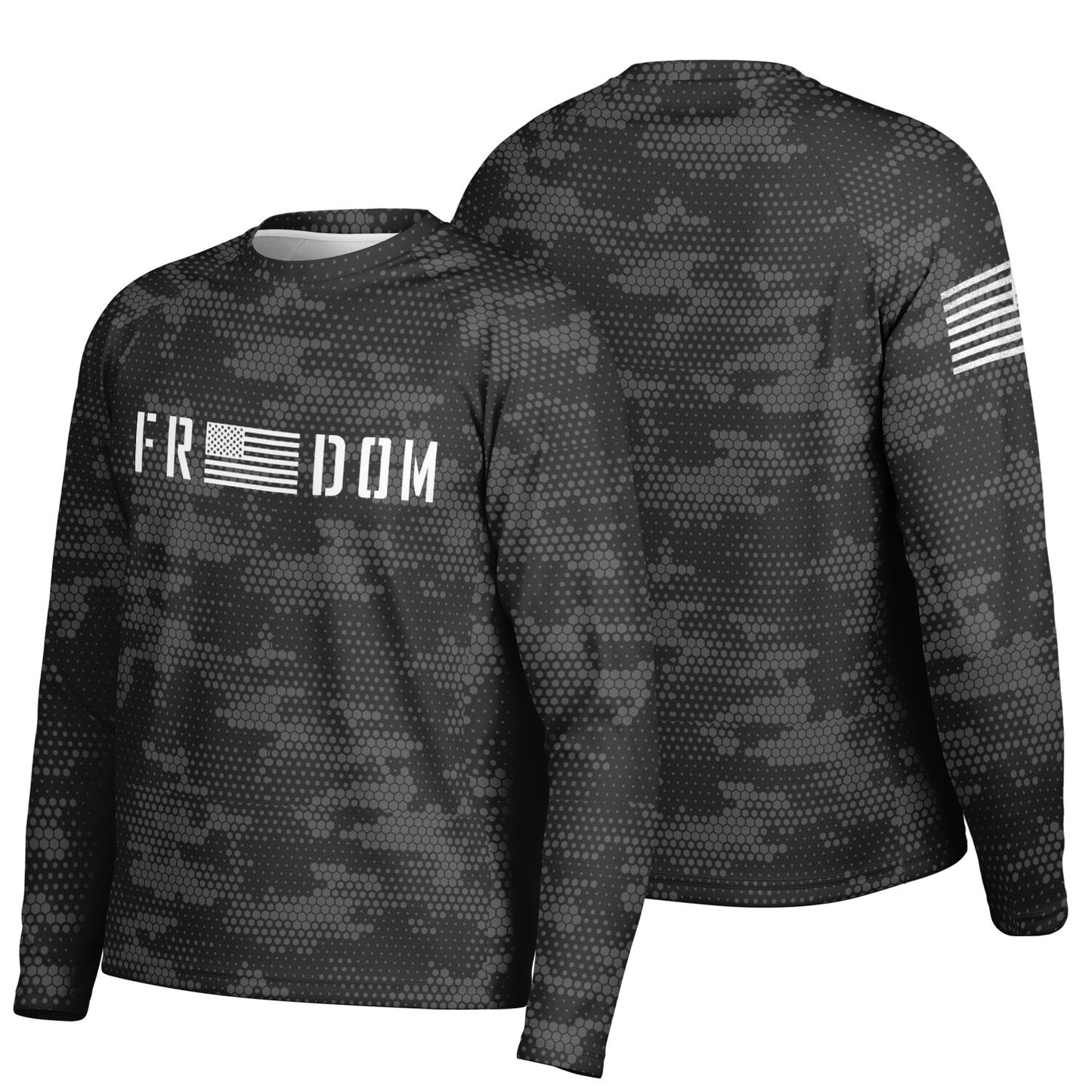 Freedom UPF40 Long Sleeve Patriotic Tee